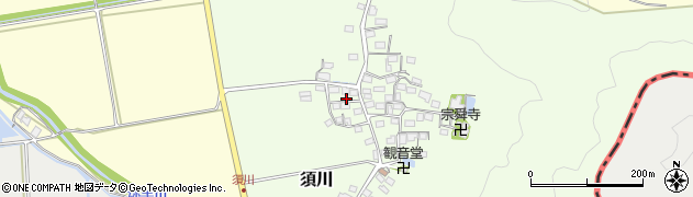 滋賀県米原市須川334周辺の地図