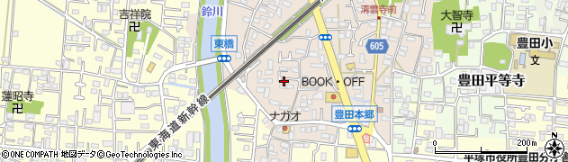 神奈川県平塚市豊田本郷1708周辺の地図