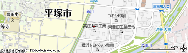 ＫＧＫサービス株式会社　湘南営業所周辺の地図