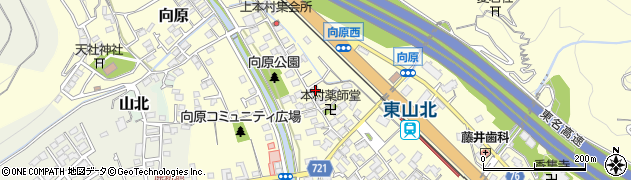 神奈川県足柄上郡山北町向原1888周辺の地図