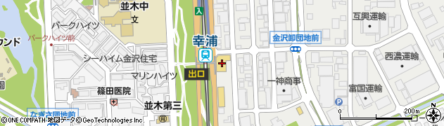 神奈川三菱ふそう金沢支店営業周辺の地図