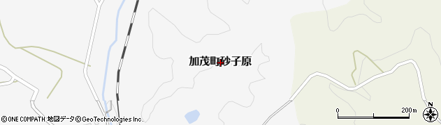 島根県雲南市加茂町砂子原周辺の地図