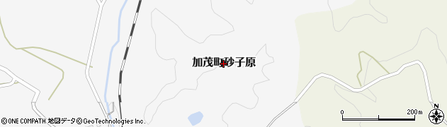 島根県雲南市加茂町砂子原周辺の地図