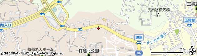 神奈川県鎌倉市城廻53周辺の地図