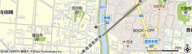 神奈川県平塚市寺田縄3周辺の地図