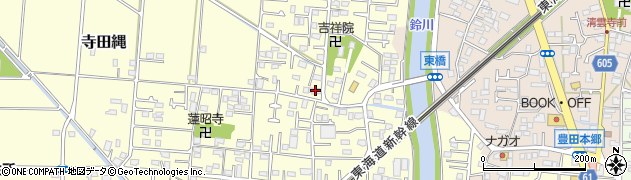神奈川県平塚市寺田縄972周辺の地図