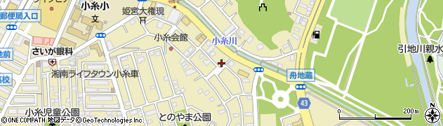 ガレージＭ湘南周辺の地図