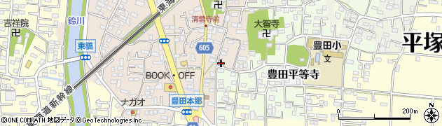 神奈川県平塚市豊田本郷1786周辺の地図