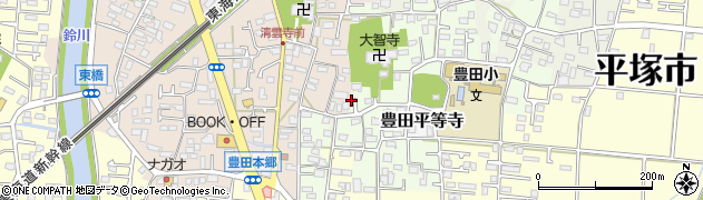 神奈川県平塚市豊田宮下806周辺の地図