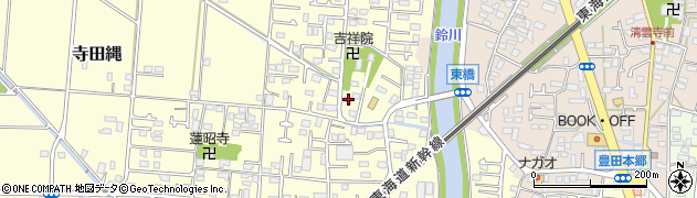 神奈川県平塚市寺田縄72周辺の地図