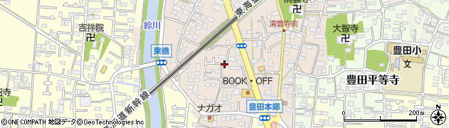 神奈川県平塚市豊田本郷周辺の地図