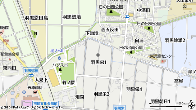 〒484-0893 愛知県犬山市羽黒栄の地図