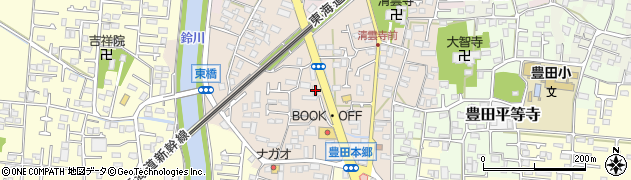 神奈川県平塚市豊田本郷1658周辺の地図