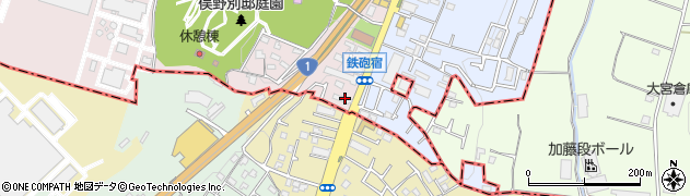神奈川県横浜市戸塚区東俣野町1周辺の地図