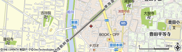 神奈川県平塚市豊田本郷1672周辺の地図