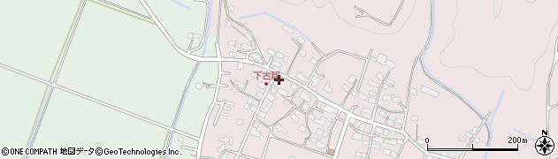 滋賀県高島市安曇川町下古賀1254周辺の地図
