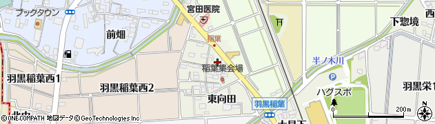 愛知県犬山市羽黒稲葉43周辺の地図