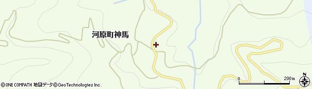 鳥取県鳥取市河原町神馬306周辺の地図
