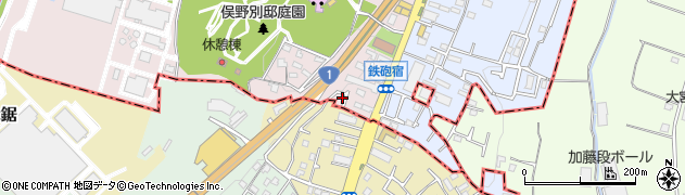 神奈川県横浜市戸塚区東俣野町2周辺の地図