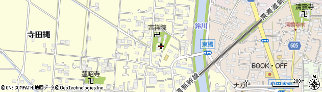 神奈川県平塚市寺田縄69周辺の地図