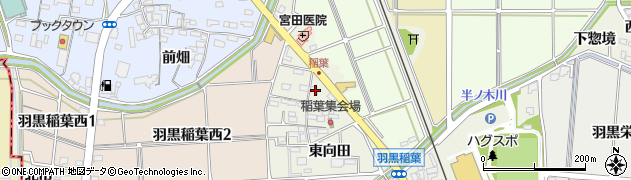 愛知県犬山市羽黒稲葉44周辺の地図