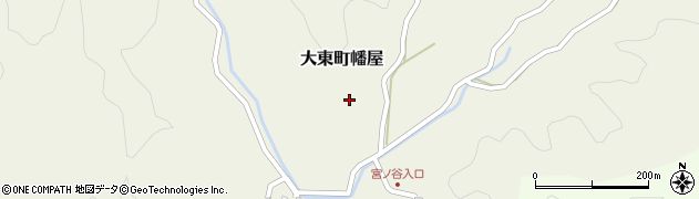 大用寺周辺の地図