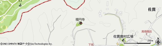 福円寺周辺の地図