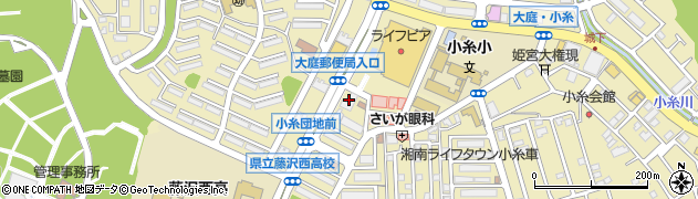 スルガ銀行湘南ライフタウン支店周辺の地図