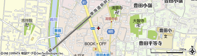 神奈川県平塚市豊田本郷1656周辺の地図