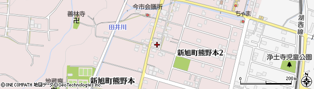 滋賀県高島市新旭町熊野本979周辺の地図