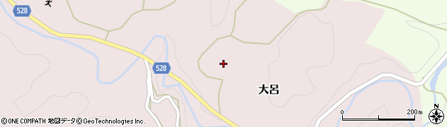 京都府福知山市大呂174周辺の地図