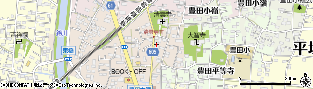 神奈川県平塚市豊田本郷1752周辺の地図