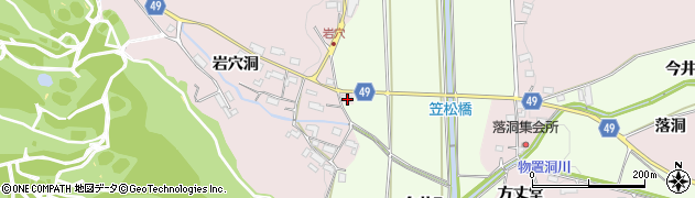 愛知県犬山市今井笠松周辺の地図