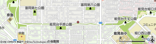 山﨑邸♯金沢区富岡西5丁目akippa駐車場周辺の地図