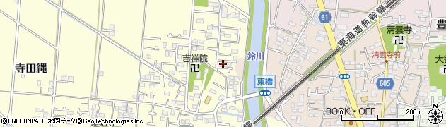 神奈川県平塚市寺田縄28周辺の地図