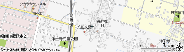 滋賀県高島市新旭町旭1167周辺の地図