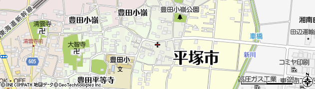 神奈川県平塚市豊田小嶺506周辺の地図