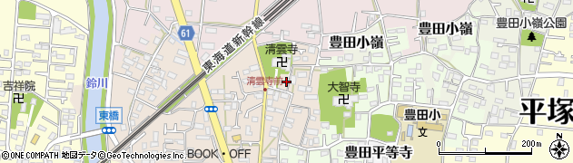 神奈川県平塚市豊田本郷1756周辺の地図