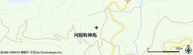鳥取県鳥取市河原町神馬267周辺の地図
