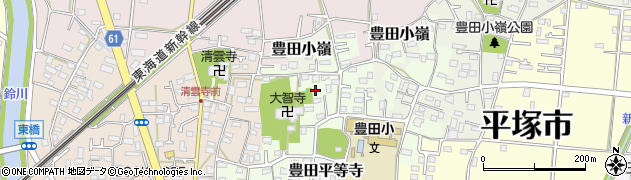 神奈川県平塚市豊田宮下793周辺の地図