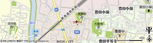 神奈川県平塚市豊田本郷1636周辺の地図