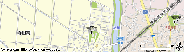神奈川県平塚市寺田縄56周辺の地図