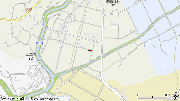 〒623-0343 京都府綾部市志賀郷町の地図