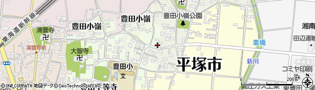 神奈川県平塚市豊田宮下383周辺の地図