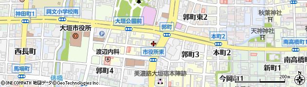 西濃桃李高等学校周辺の地図