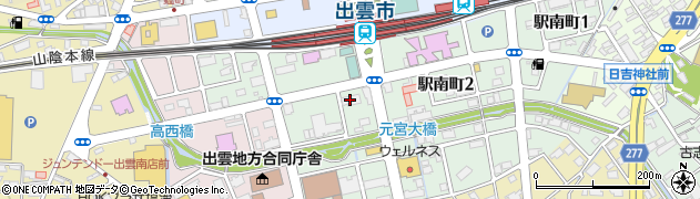 イッツ・レーベル飯塚時計店　出雲店周辺の地図