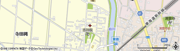 神奈川県平塚市寺田縄57周辺の地図