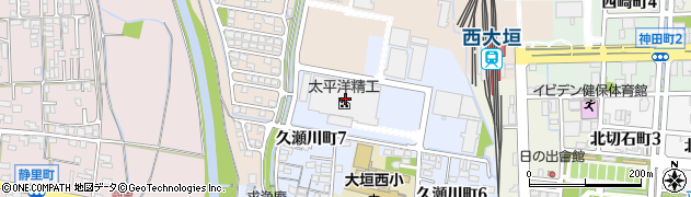 太平洋精工株式会社　大垣工場周辺の地図