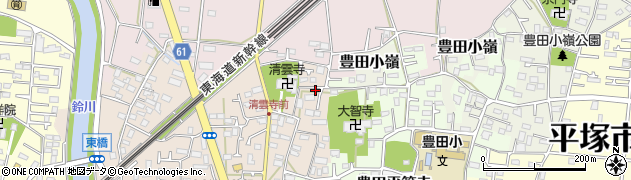 神奈川県平塚市豊田本郷1761周辺の地図