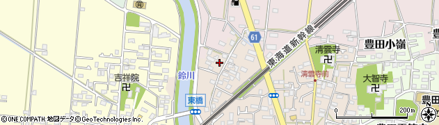 神奈川県平塚市豊田本郷1510周辺の地図